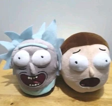 2019 Bioworld Rick And Morty Characters Slip-on House Shoes Size US 12 Mens