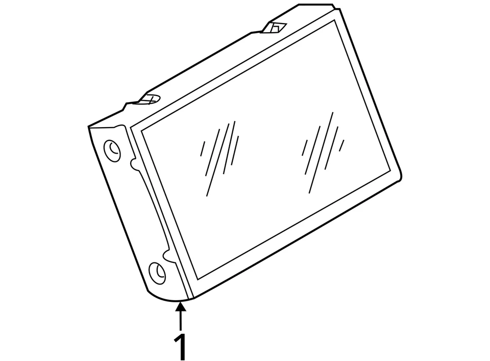 2010-2013 Infiniti G37 Information Display Screen LRTHJ - Image 4 of 4