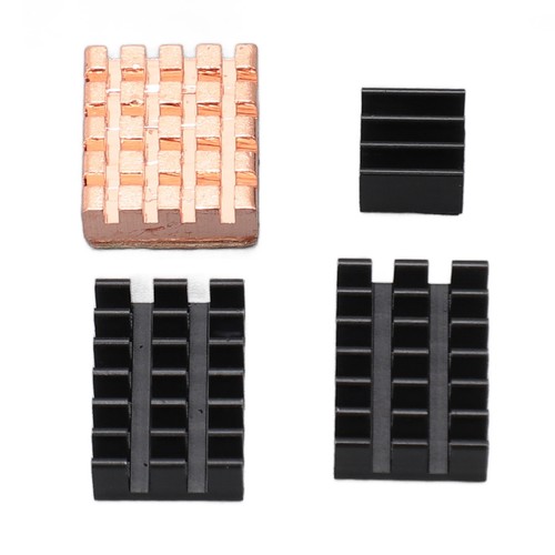 4x Heatsink For RPi 5 Quiet Low Noise Motherboard Heatsink Set With Thermal C CB - Afbeelding 18 van 22