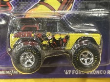 HOT WHEELS PREMIUM VHTF MARVEL DAREDEVIL '67 FORD BRONCO ROADSTER