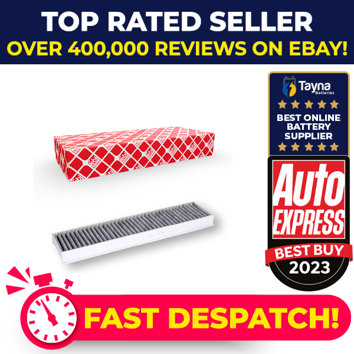 Pollen / Cabin Filter fits MINI CONVERTIBLE COOPER R52 1.6 04 to 08 64311496711