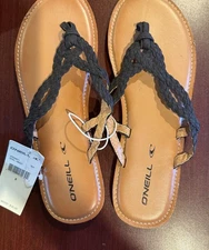 Brand NEW Oneill Womens size 8 Sandels Black