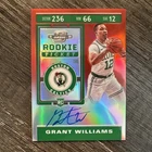 Grant Williams 2019-20 Contenders Optic #124 Rookie Ticket Auto Red RC 040/149