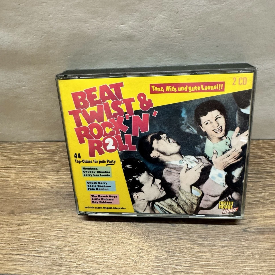 Beat, Twist & Rock'n'Roll 2 (CBS, 1990) | 2 CD | Monkees, Chubby C - Bild 1 von 1