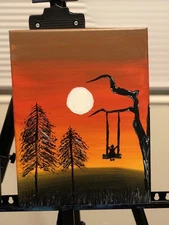 12’x 10’ Acrylic Paint Portrait Landscapes. Each $35