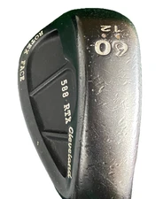 Cleveland Rotex Face 588 RTX Lob Wedge 60*12 RH Stiff Steel 35" New Midsize Grip