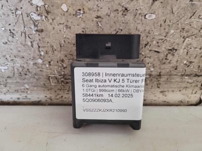 Seat Ibiza V KJ Innenraumsteuerger�t 5Q0906093A 308958