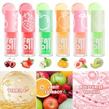 Women Fruit Scent Cosmetic 1Pcs Nourishing Color Changed Lip Oil For Lip Makeup