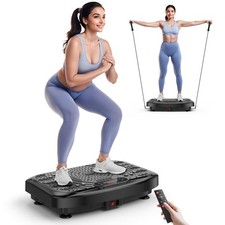 Vibration Plate Exercise Machine Weight Loss, Full Body Workout Vibration Pla...