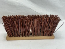 Pro Source 16" Palmyra Street Outdoor Broom Heavy Duty Stiff Bristle Block Head
