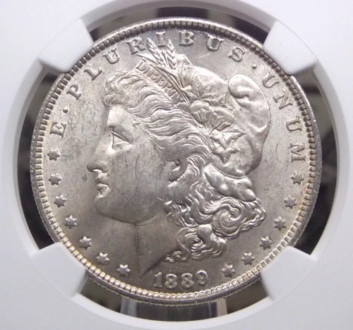 1889 "O" Morgan SILVER Dollar $1 NGC MS62 #004 Unc Uncirculated ECC&C, Inc.