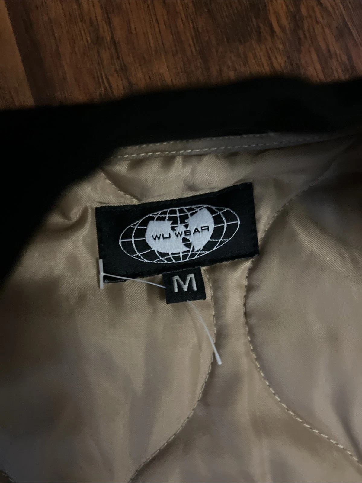 Wu Wear Real Tree Quilted Bomber Jacket Size Medium New Without Tags Rare DS 90s - product detail image 6