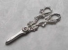 *RARE* Rare Vintage Rococo Style Silver Overlay Grape Shears