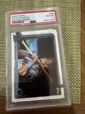2025 TOPPS GOLDEN MIRROR #399KYLE STOWERS PSA 8 POP 1 RARE NONE HIGHER