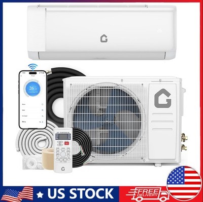 24K BTU Mini Split Ductless Air Conditioner,AC Heat Pump System Inverter 230V US