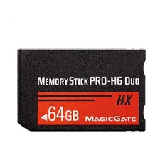 MS 64GB High Speed Memory Stick Pro-HG Duo HX for PSP Black