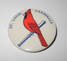 1946 Béisbol Cardenales de San Luis Serie Mundial Estadio Souvenir Pin Dije Botón