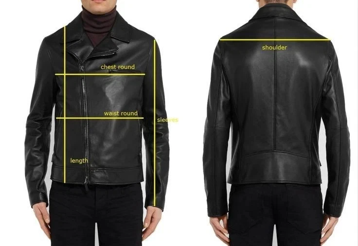 Men's Distressed Brown Leather Trucker Jacket Contrast Stitch Vintage Style Coat - product detail image 6