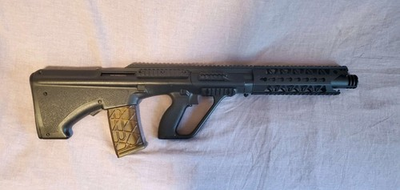 #ad ASG Licensed Steyr AUG Airsoft AEG Rifle Model: Civilian Black $140.00