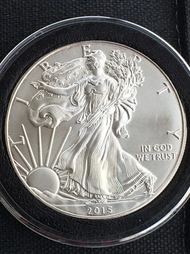 2015 WALKING LIBERTY AMERICAN EAGLE .999 FINE SILVER DOLLAR COIN 1oz. $1 USA