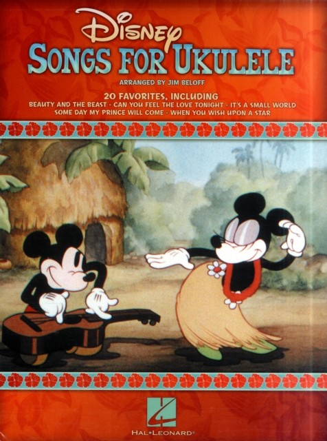 Disney Songs for Ukulele by Hal Leonard Corp PAPERBACK 9781423495604