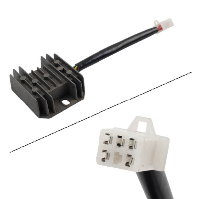 5-Wire Voltage Regulator Rectifier For GY6 Scooters & ATVs - 50cc, 125cc, 150cc 12V Systems