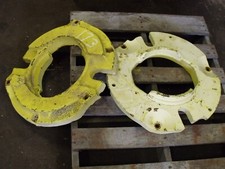 John Deere Tractor, Rear Wheel Weights X 2, Tag #173