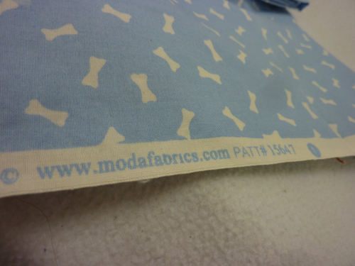MODA PAMPERED POOCH COTTON FABRIC REMNANT 42” W X 45” L - Picture 2 of 10