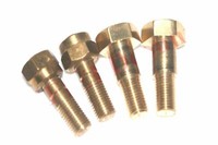 FüR Royal Enfield Lenker Clip Mutter & Nieten Set Messing 143823