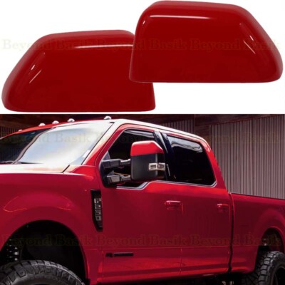 2020-22 2023 2024 Ford F250-F550 Superduty 21-25 F150 Mirror COVERS D4 RAPID RED