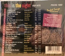 1602 POP POCKET SONGS KARAOKE CDG  LOT MI