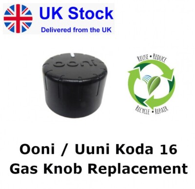 Gasknöpfe Ersatz für Ooni / Uuni Koda 16
