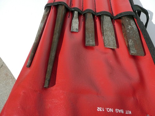Mac Tools SPC12K 12 piece Punch & Chisel Set Vintage Lot in Pouch Bag No. 132 - Picture 7 of 19