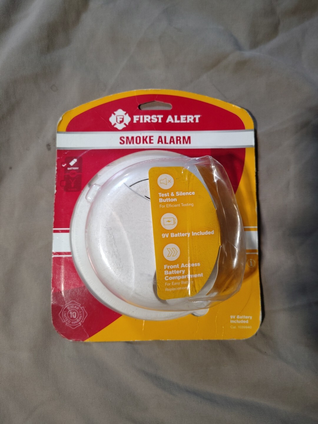 First Alert Smoke Detector - White