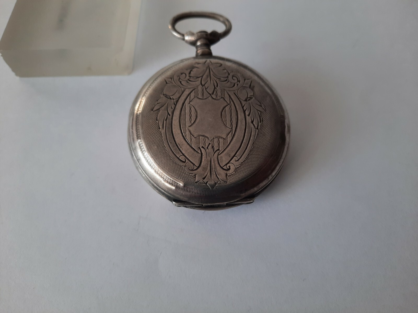 French Hull Hunter Solid Silver Pocket Watch Case… - image 8