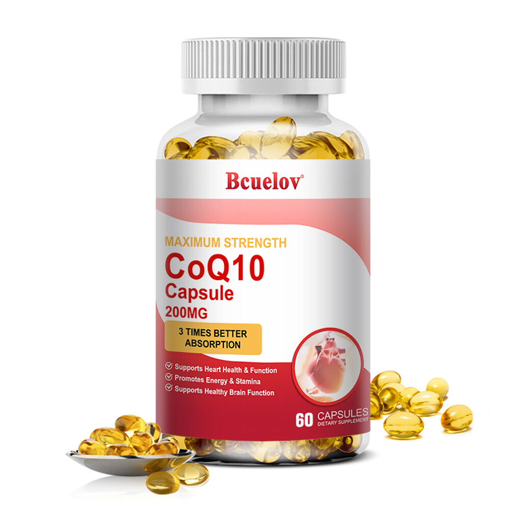 CoQ10 200mg 120 Capsules Coq10 Co Q10 Coenzyme Anti Aging