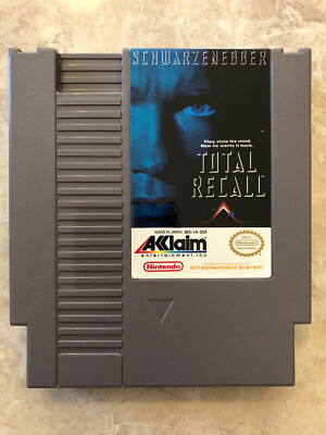 Total Recall ( Nintendo Entertainment System ) NES   Authentic  
