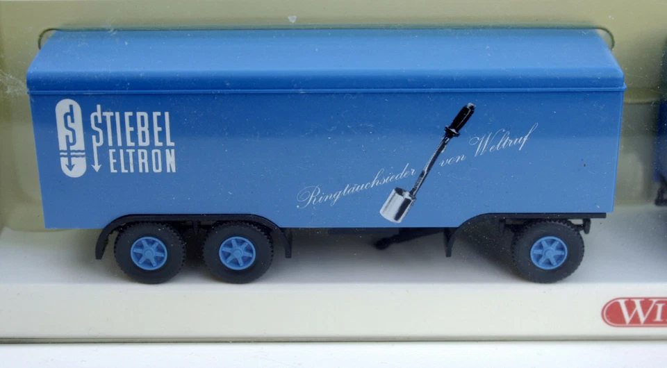 Wiking Krupp Titan Koffer-Lastzug Bj. 1950-54 " Stiebel Eltron " M.1:87 ,8914041 - Immagine 3 di 4