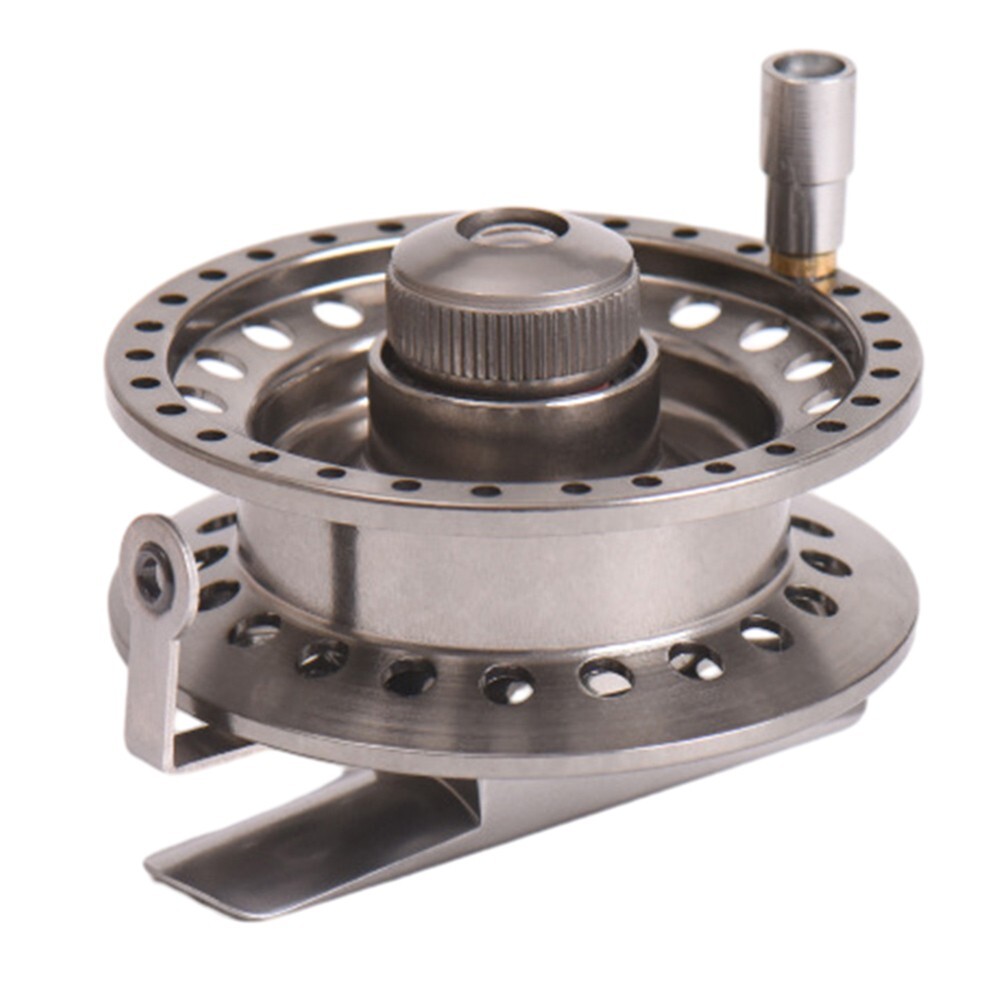 Heavy duty Ice Fishing Reel with Right Hand Use and Click Sound Prompt