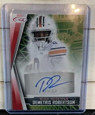 2022 Sage Demetris Robertson Auto #A-DR2