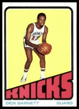 1972-73 Topps Nm-Super Nice-Make Offer Dick Barnett 9 New York Knicks #52