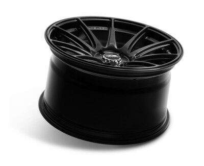 18x8.5 +35 F, 18x10 +35 R, XXR 527R 5x114.3 Black Wheels (Set of 4