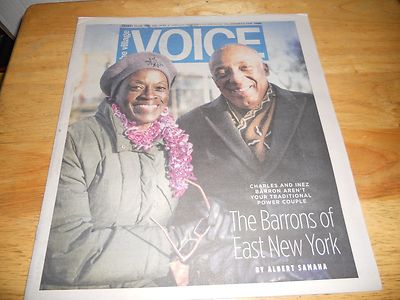 Charles Inez Barron The Barrons East New York, ADs, more..2014 The Village Voice