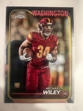 QTY: 2024 Topps Chrome - Michael Wiley ( Commanders ) Rookie RC #300