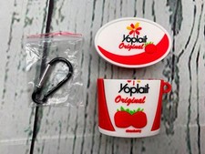 Earbuds Silicone Case 3D Cartoon Funny Cute Cover Yogurt Cup