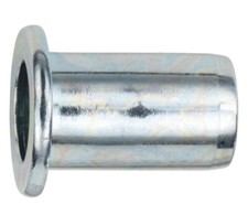 Wurth M5 Steel Rivnuts Open Nutserts Rivet Nuts 0917250 Flat Head 5mm 10mm 12.8