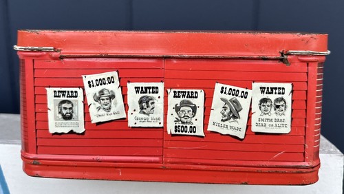 Gunsmoke Lunchbox Western Matt Dillon Aladdin Lunch Box - 第 6/19 張圖片