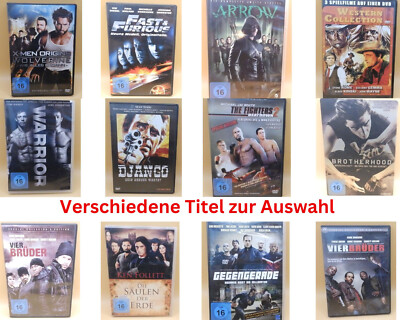 DVD Action Thriller Western - Verschiedene zur Auswahl - FSK 16 - gebraucht