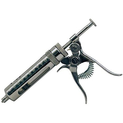 Neogen 1000 MegaShot Syringe 50cc, Silver