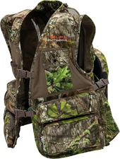 Super Elite 4.0 Camo Turkey Vest Featuring Removable Fold Away Seat, Game Bag, a